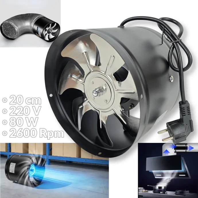 Ispušni ventilator 220V 20cm G764