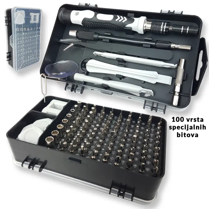 Komplet alata za popravak mobitela, tableta, laptopa