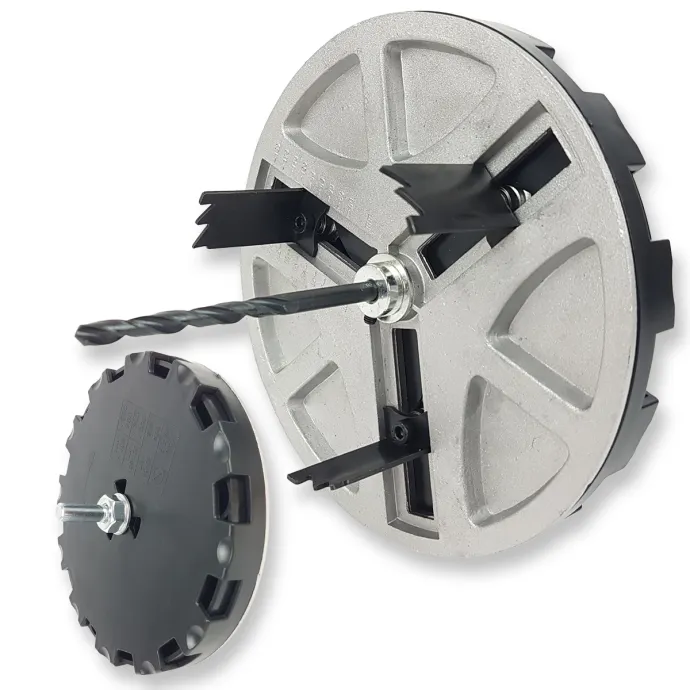 Podesiva krunska pila za suhu gradnju