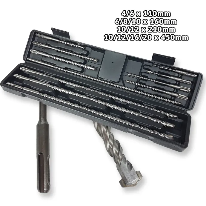 Set svrdla SDS plus 11kom Ox-340