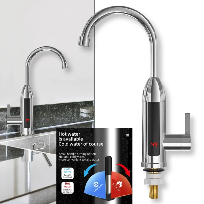 Slavina za trenutno zagrijavanje vode Slim