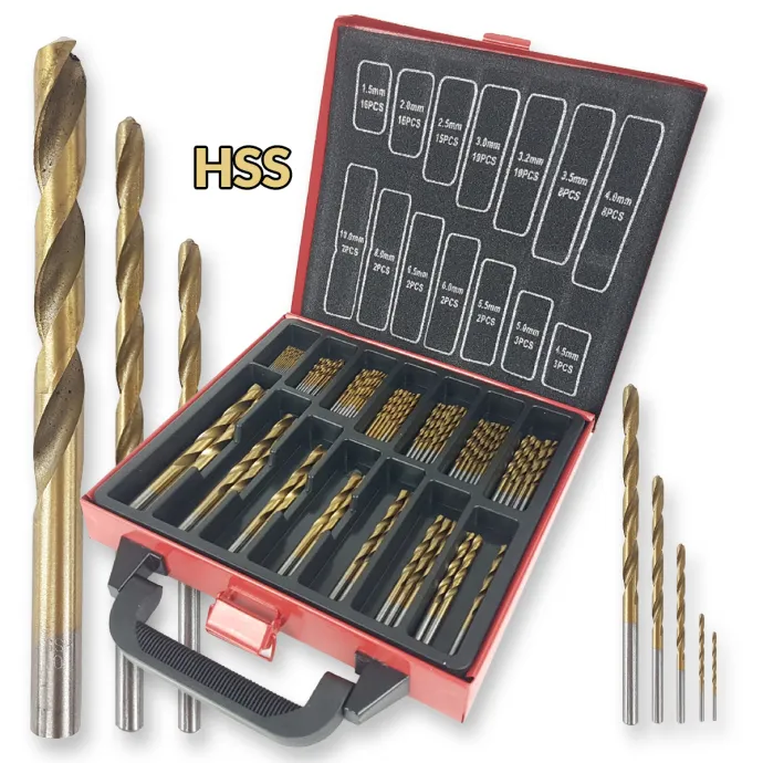 Svrdla HSS-Titan 1-10 mm sortirano