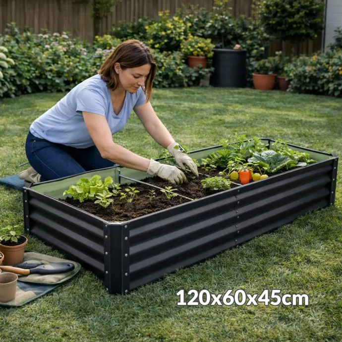 Vrtna povišena gredica 120x60x45cm GB45-12060D