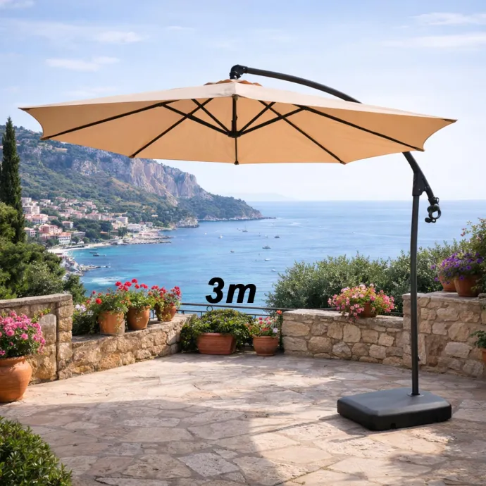 Vrtni suncobran G656 - Khaki