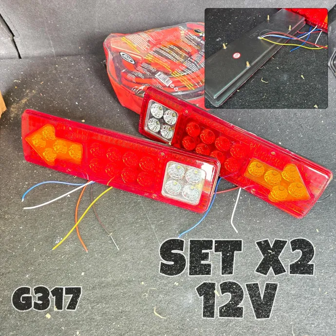 LED svijetlo za automobile - farovi SET 2x G317