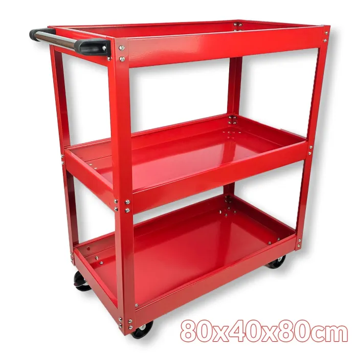 Metalna radna kolica 80x80x44 cm