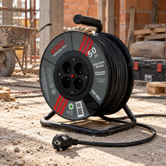 Boxer produžni kabel na kolutu 50m BX854