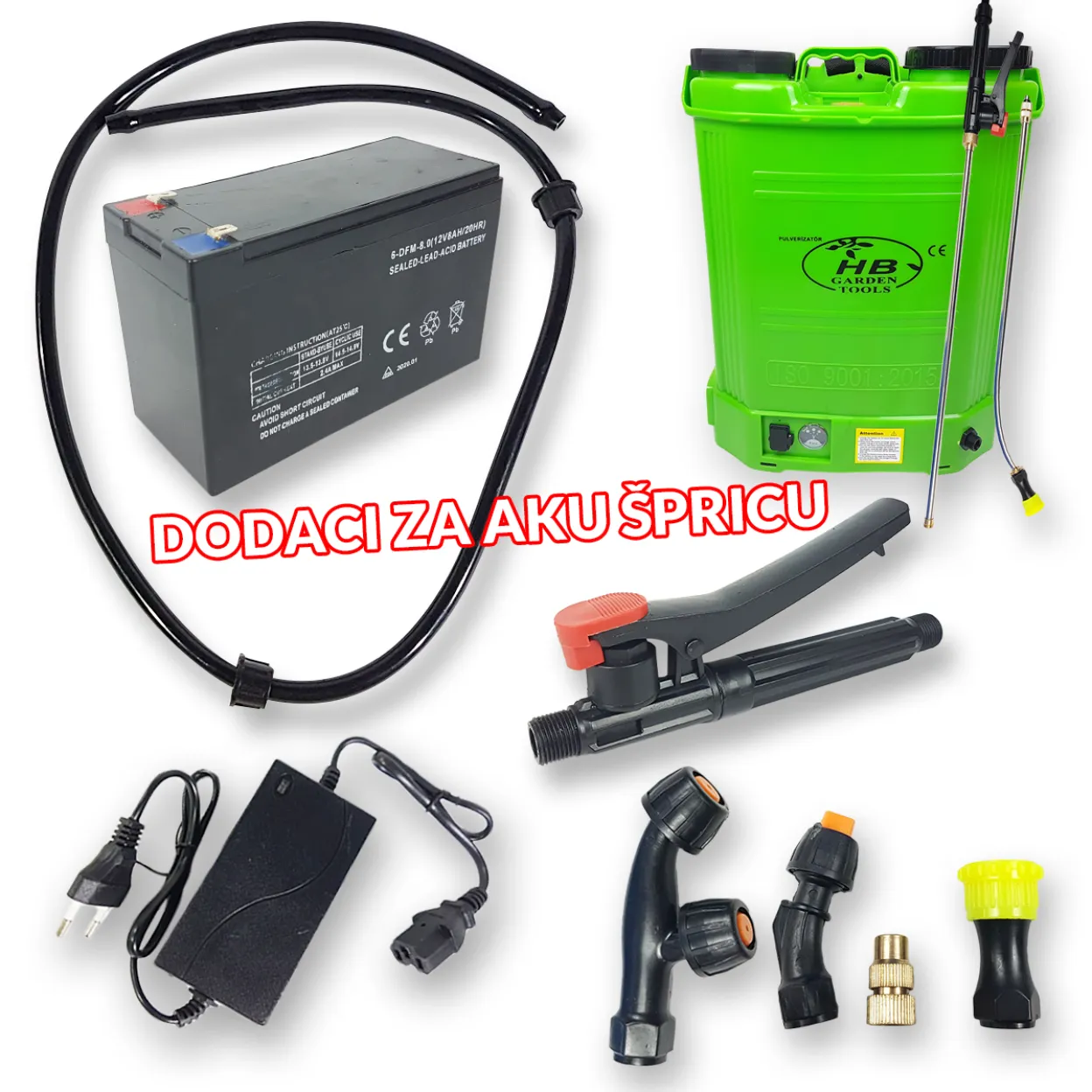 Dijelovi za aku špricu