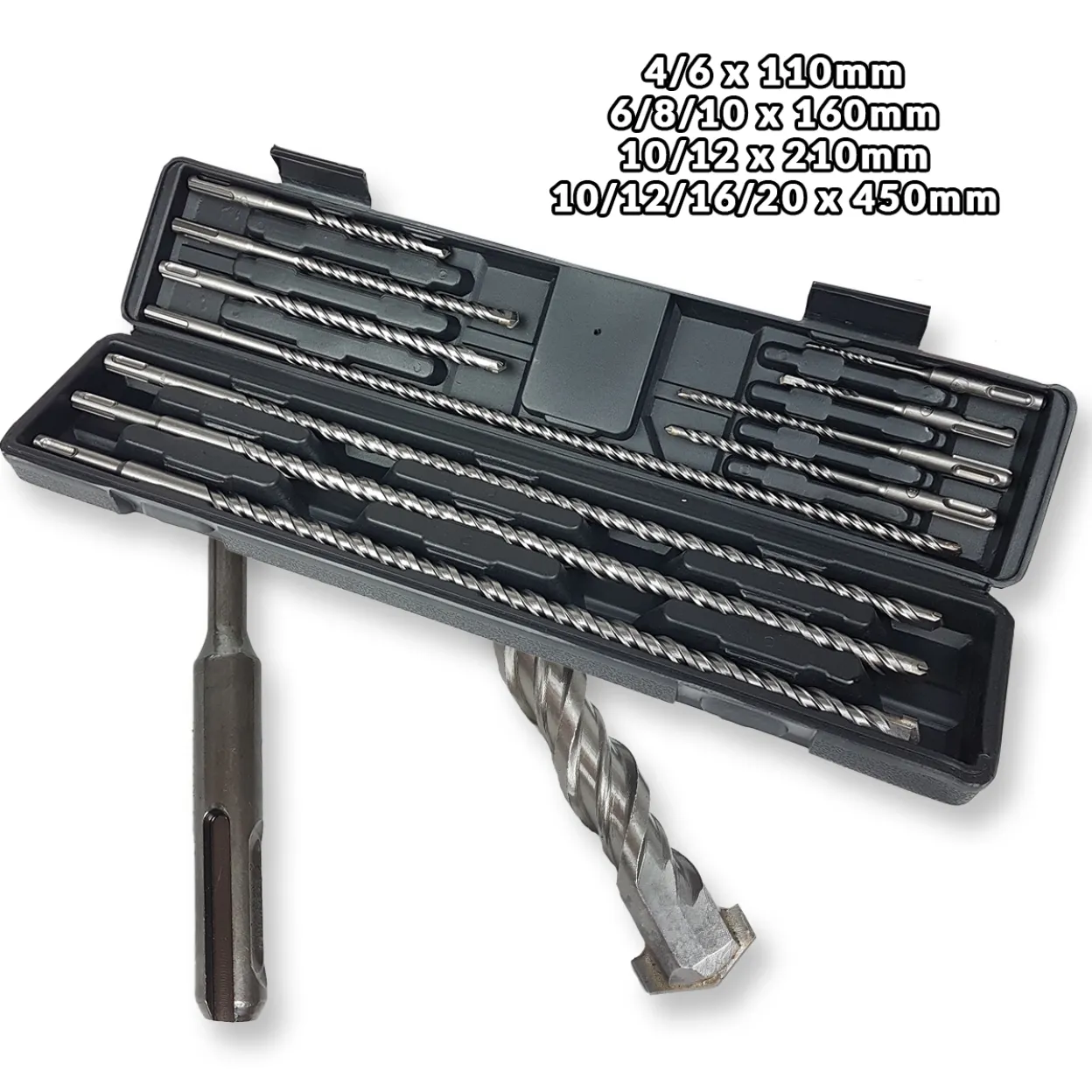 Set svrdla SDS plus 11kom Ox-340