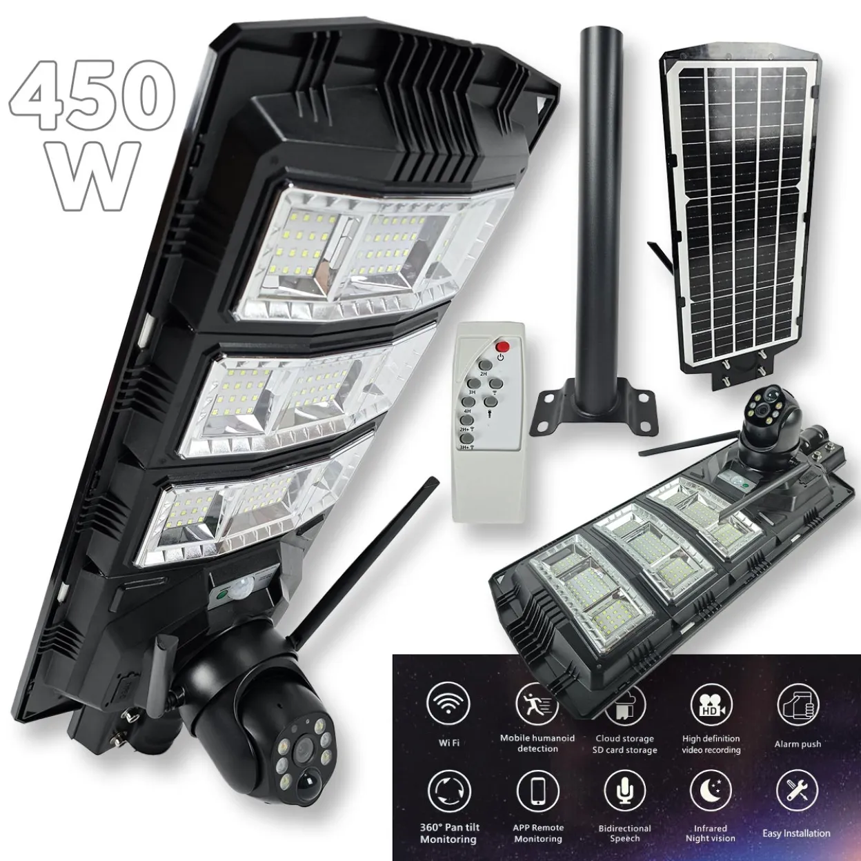 Solarni reflektor sa HD kamerom G500