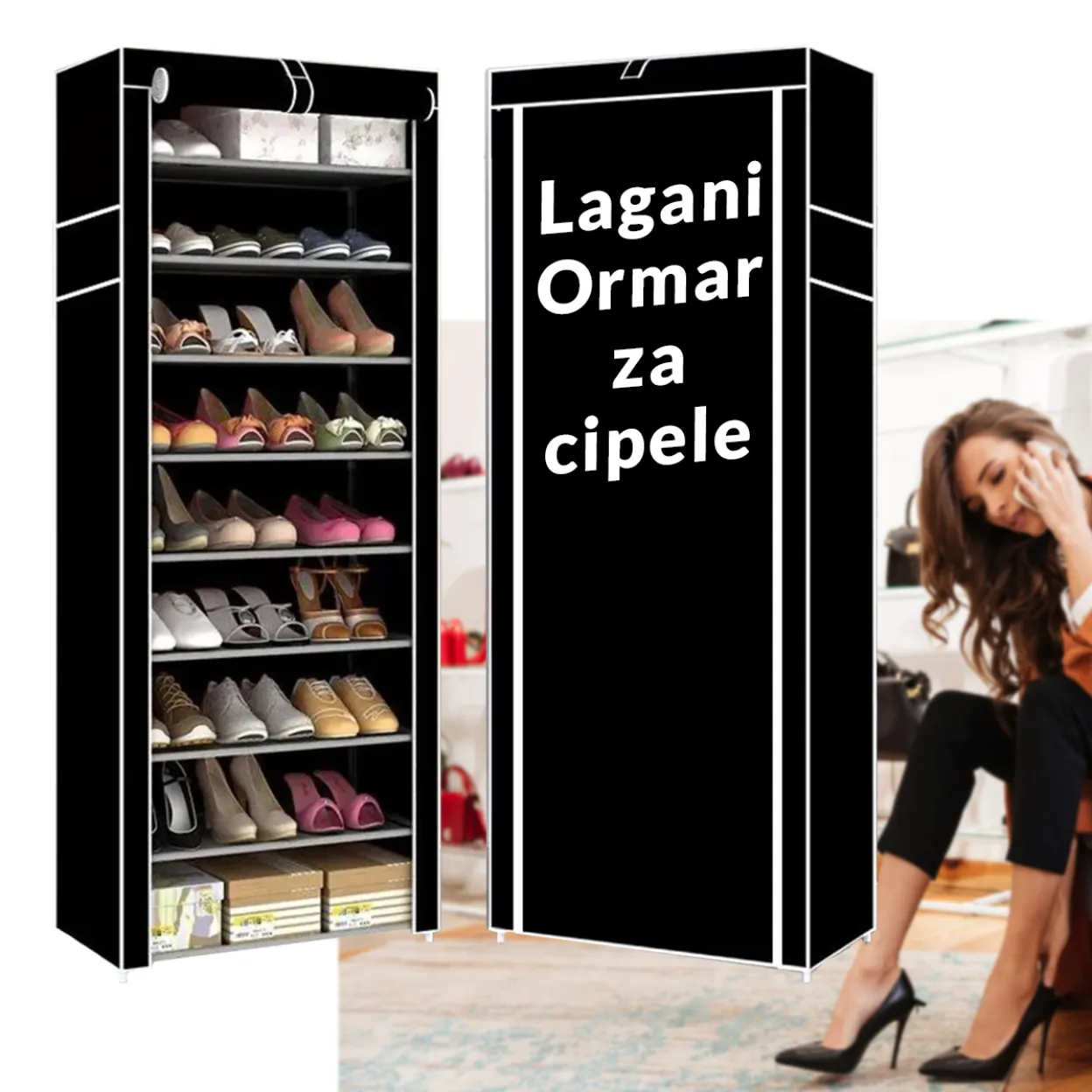 Lagani ormar za cipele
