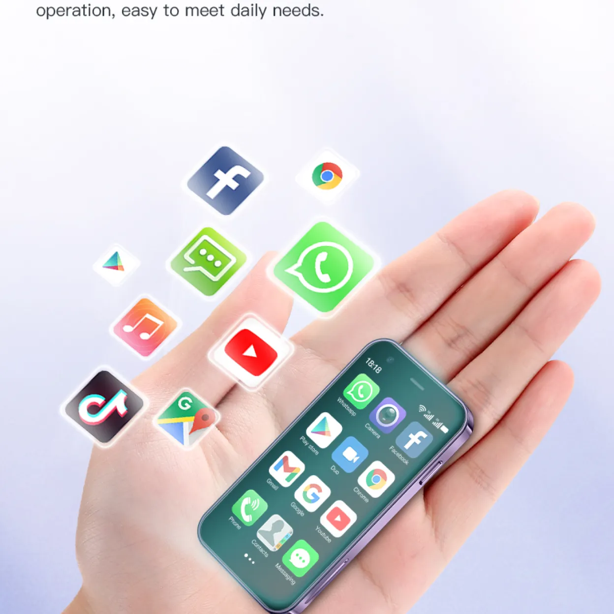 SOYES mini pametni telefon s Androidom 8.1