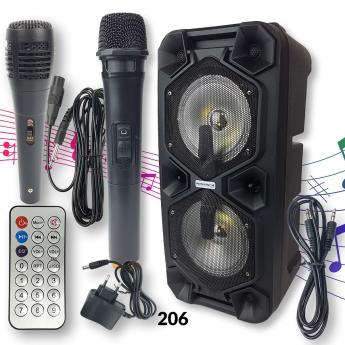 Jumbo bluetooth karaoke zvučnik BT206 _FRONT_1