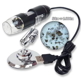 USB digitalni mikroskop 1600x povečanje 146 Front 1