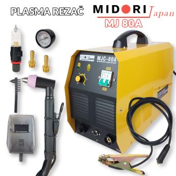 Inverterski plazma zavarivač 80A Midori Japan Front 1