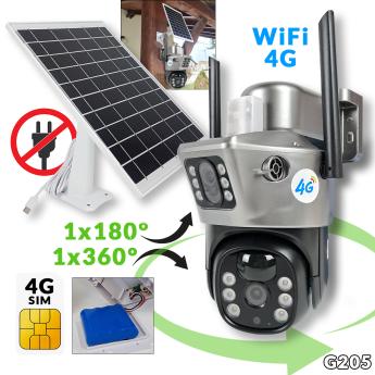 4G WiFi solarna dvostruka kamera G205 Front 1