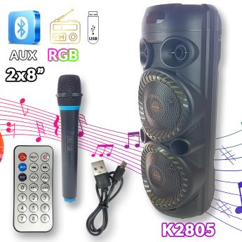 Karaoke Bluetooth zvučnik K2805 Front 1