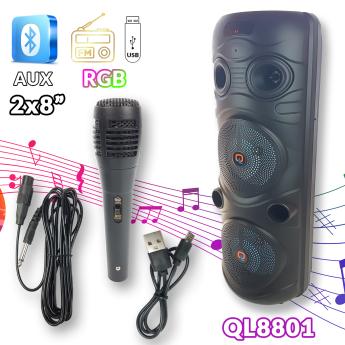 Karaoke Bluetooth zvučnik QL8801 Front 1