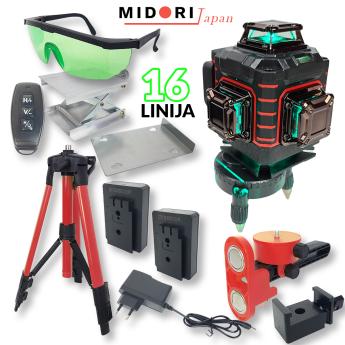 Midori Japan laser sa 16 linija PROFESSIONAL Front 1