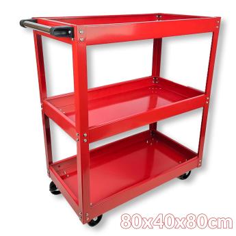 Metalna kolica za alat 80x40x80 cm Front 1