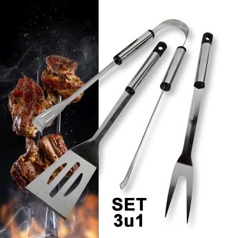 Inox set za roštiljanje 3 - dijelni G457 Front 1