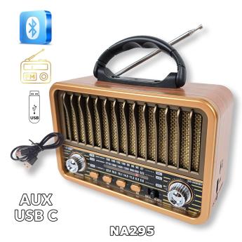 Retro Bluetooth radio NA295 Front 1