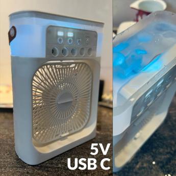 Ventilator sa Ledenom maglicom 5V Front 1