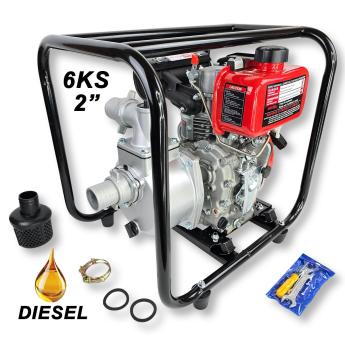 Dizelska pumpa za navodnjavanje 2 cola 6KS WP20D Front 1