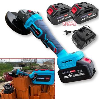 Electra Plus aku kutna brusilica EL017 Front 1